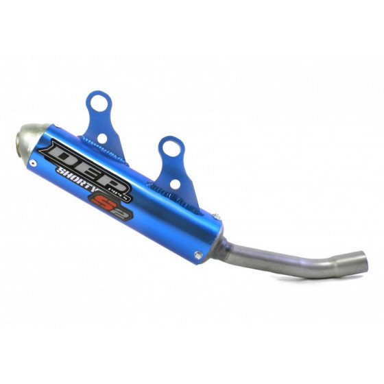 SILENCIEUX SHORTY BLEU DEP YAMAHA 125 YZ 2022 - 2025