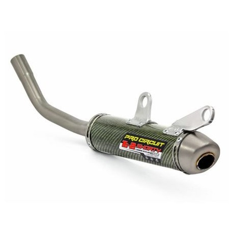 SILENCIEUX PRO CIRCUIT TI-2 SHORTY CARBONE/TITANE YZ 125 02-18